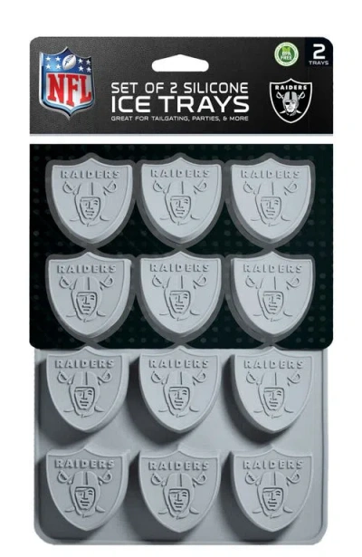 Fanpan Las Vegas Raiders Ice Cube Tray In Gray