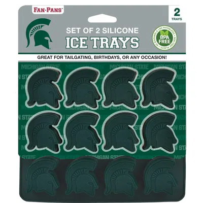 Fanpan Michigan State Spartans Ice Cube Tray In Green