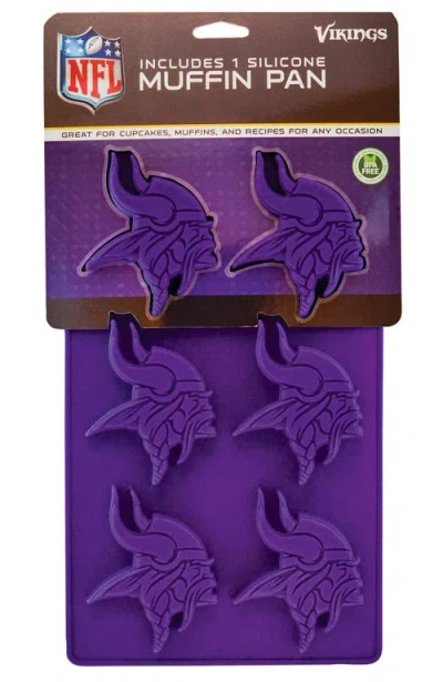 Fanpan Minnesota Vikings Muffin Pan In Purple