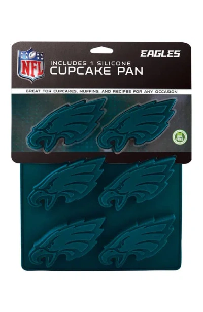 Fanpan Philadelphia Eagles Muffin Pan In Green
