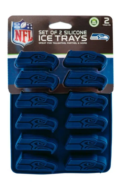 Fanpan Seattle Seahawks Ice Cube Tray In Blue