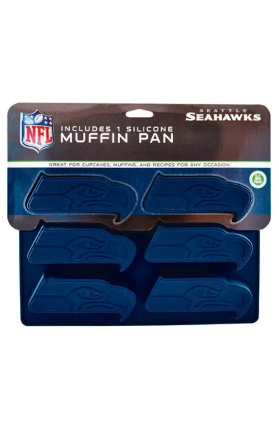 Fanpan Seattle Seahawks Muffin Pan In Blue