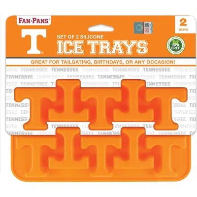 Fanpan Tennessee Volunteers Ice Cube Tray In Orange