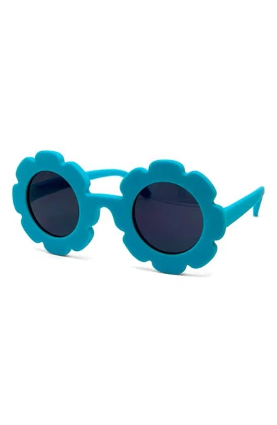 Fantaseyes Kids' Flower Sunglasses In Blue