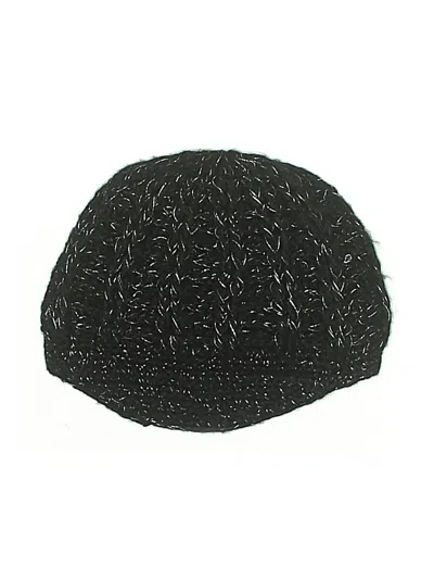 Pre-owned Fantasia Accessories Beanie Hat In Black