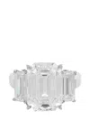 Fantasia By Deserio 14kt White Gold Cubic Zirconia Ring In White