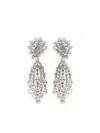 Fantasia By Deserio Cluster Waterfall Earrings In Metallic