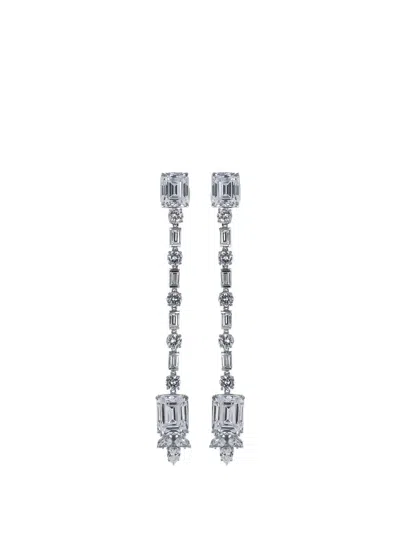 Fantasia By Deserio Drop Earrings In Silver