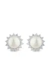 Fantasia By Deserio Halo Earrings In Metallic