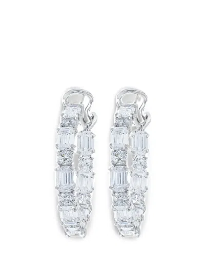 Fantasia By Deserio Hoop Earrings In Metallic