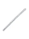 Fantasia By Deserio Round-cut Bracelet In Silver