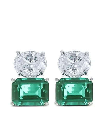 Fantasia By Deserio Stud Earrings In Metallic