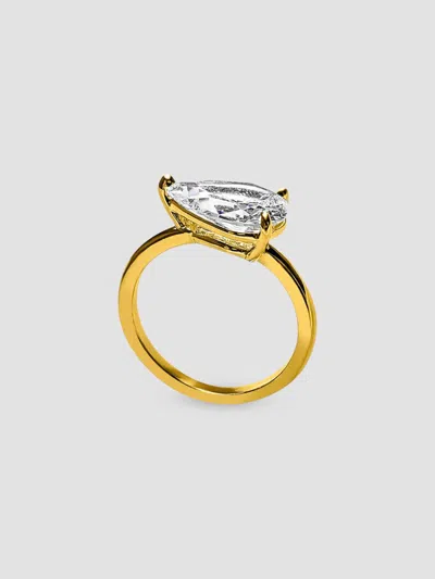 Fantasia By Deserio Women's 14k Yellow Gold & 3.00 Tcw Cubic Zirconia Solitaire Ring