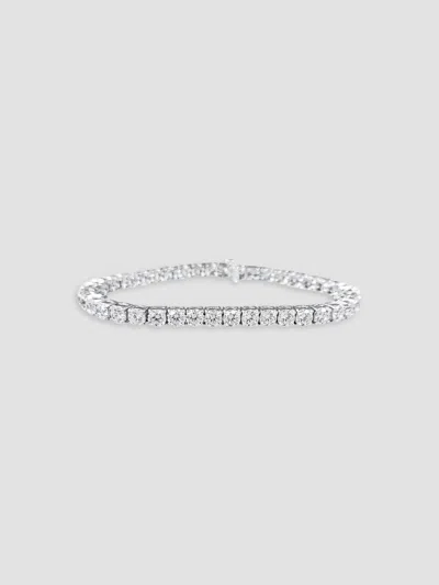 Fantasia By Deserio Women's Sterling Silver & 10.50 Tcw Cubic Zirconia Tennis Bracelet In White