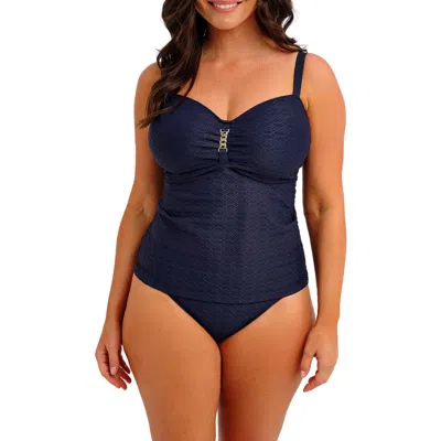 Fantasie Azores Underwire Tankini Top In Blue
