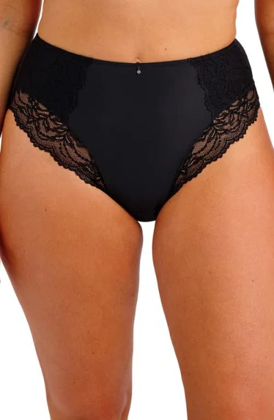 Fantasie Cesile High Waist Briefs In Black