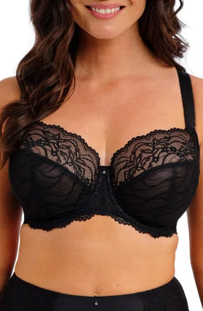 Fantasie Cesile Underwire Side Support Bra In Black