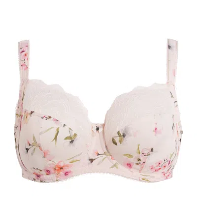 Fantasie Floral Lucia Side-support Bra In Pink