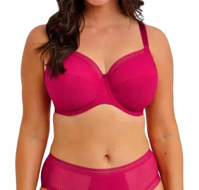 Fantasie Fusion Full Cup Side Support Bra In Red In Pink