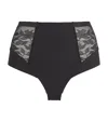 Fantasie High-waist Illusion Briefs In Black