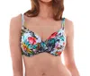 Fantasie Dd-cup Gathered Full Cup Underwire Bikini Top In Wakaya In Multi