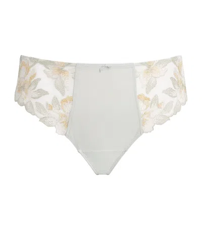 Fantasie Lace Magdalena Thong Briefs In Green