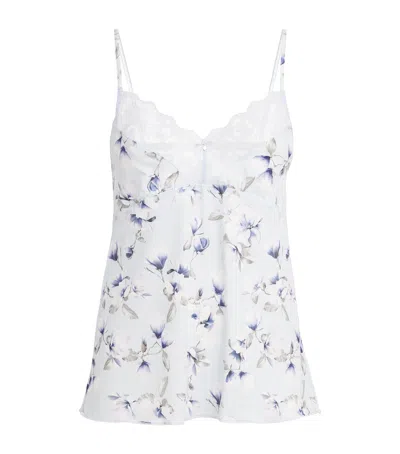 Fantasie Lace-trim Floral Lucia Camisole Top In White