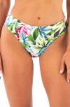 Fantasie Langkawi Mid Rise Bikini Bottom In White