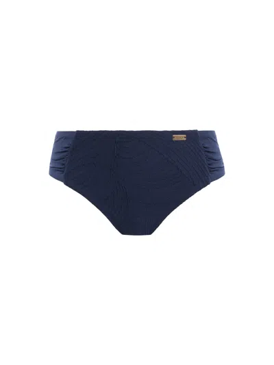 Fantasie Mid Ottawa Rise Bikini Brief In Blue