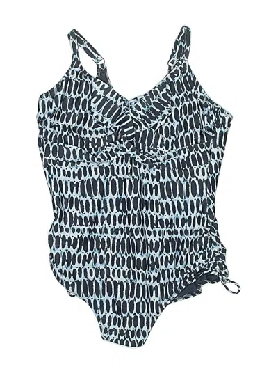Pre-owned Fantasie One Piece Swimsuit In Blue