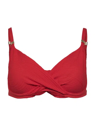 Fantasie Ottawa Under Wired Full Cup Bikini Top In Red