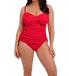 Fantasie Ottawa Underwire Twist Front Tankini Top In Red