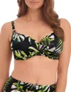 Fantasie Palm Valley Underwire Full Cup Top In Black