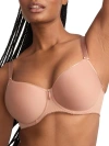 Fantasie Rebecca Essentials Spacer T-shirt Bra In Cafe Au Lait