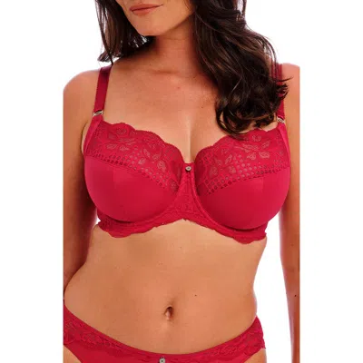 Fantasie Reflect Underwire Side Support Bra In Red