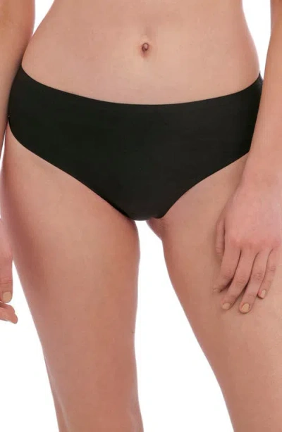 Fantasie Smoothease Invisible Stretch Thong In Black