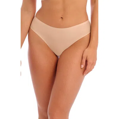 Fantasie Smoothease Lace Invisible Stretch Thong In Neutral