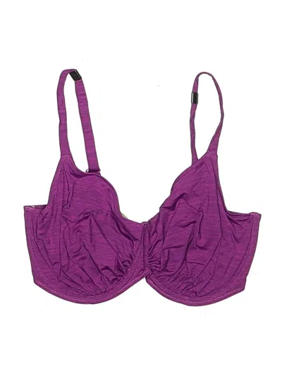 Pre-owned Fantasie Swimsuit Top Purple Swimwear