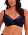 Fantasie Emmaline Underwire Padded Plunge Bra In Blue
