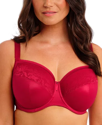 Fantasie Illusion Underwire Side Support Bra In Red