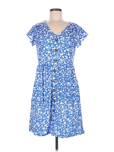 Pre-owned Fantaslook Casual Dress In Blue