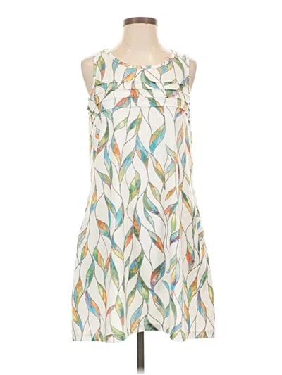 Pre-owned Fantaslook Casual Dress In White