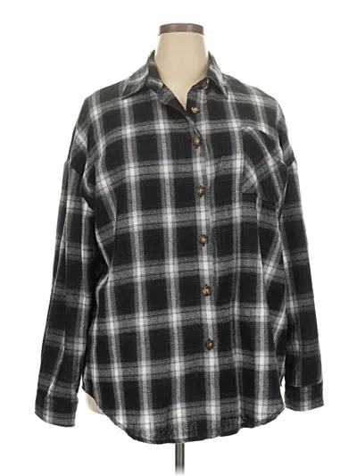 Pre-owned Fantaslook Long Sleeve Blouse In Black