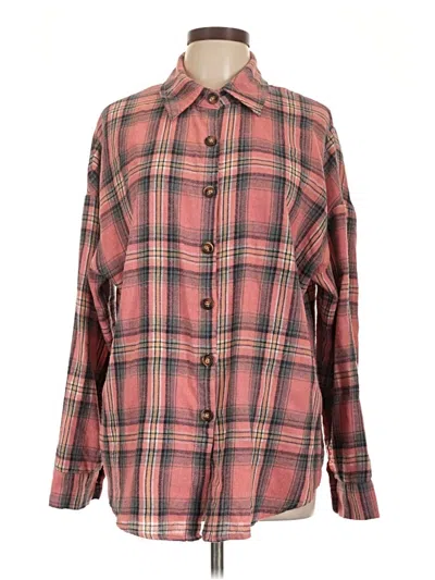 Pre-owned Fantaslook Long Sleeve Blouse In Red