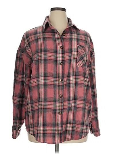 Pre-owned Fantaslook Long Sleeve Blouse In Red