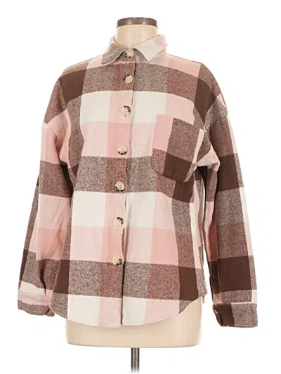 Pre-owned Fantaslook Poncho In Brown