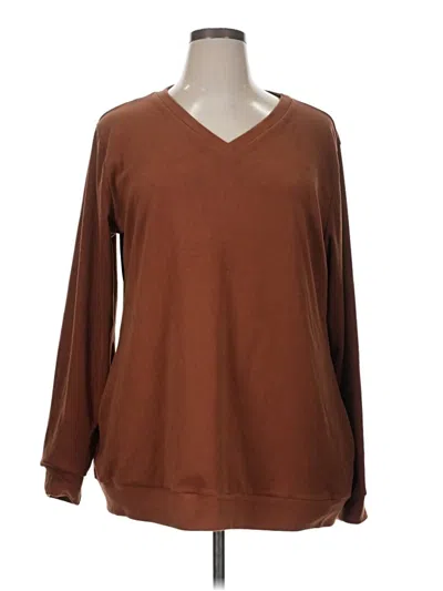 Pre-owned Fantaslook Pullover Sweater In Brown