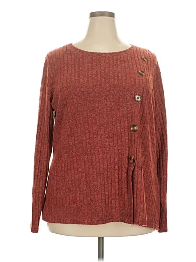 Pre-owned Fantaslook Pullover Sweater In Brown
