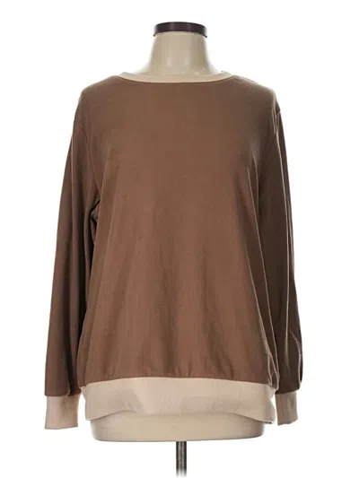 Pre-owned Fantaslook Pullover Sweater In Brown