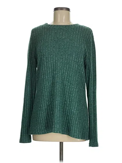 Pre-owned Fantaslook Pullover Sweater In Green